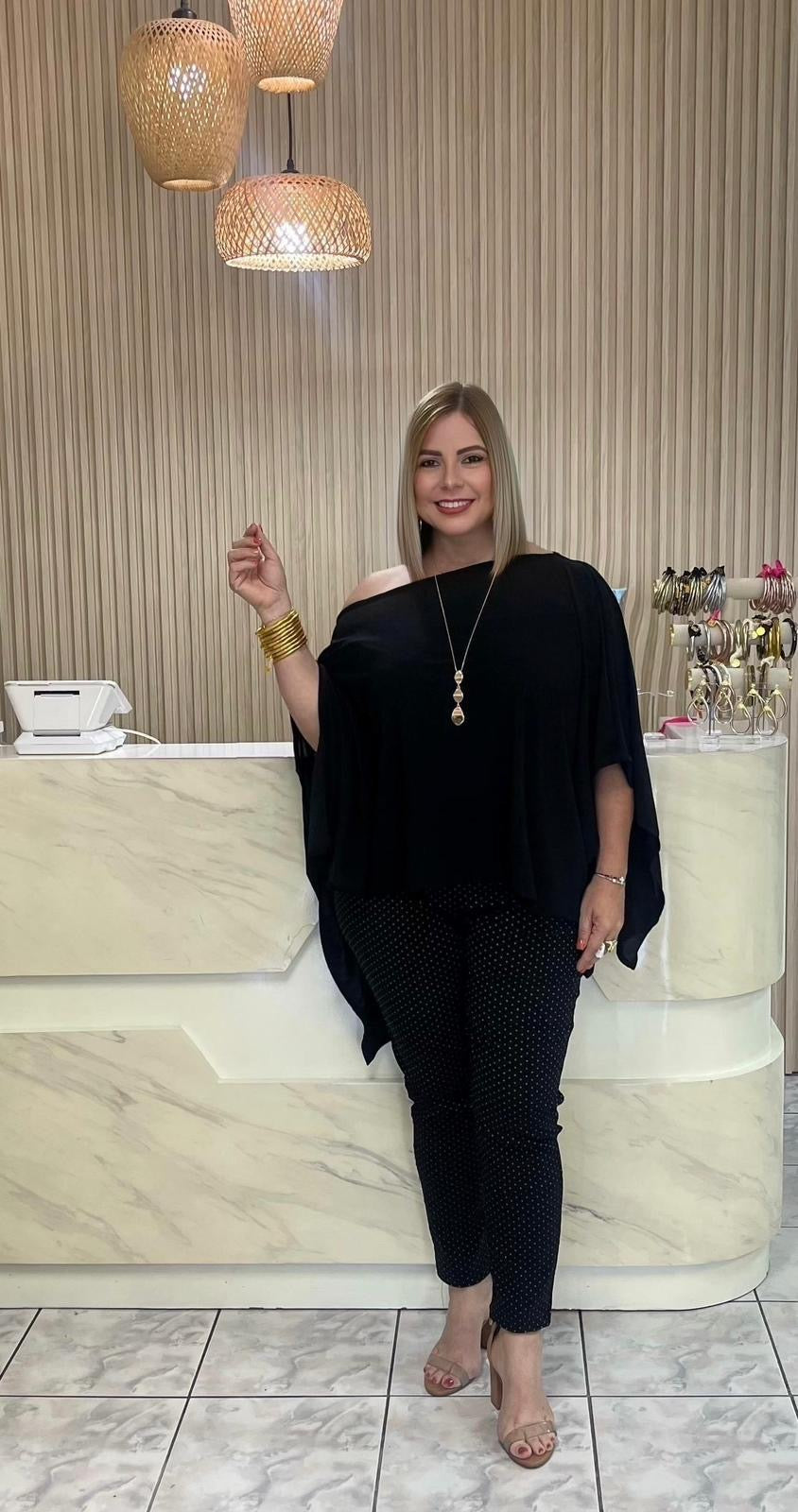 Black tunic plus