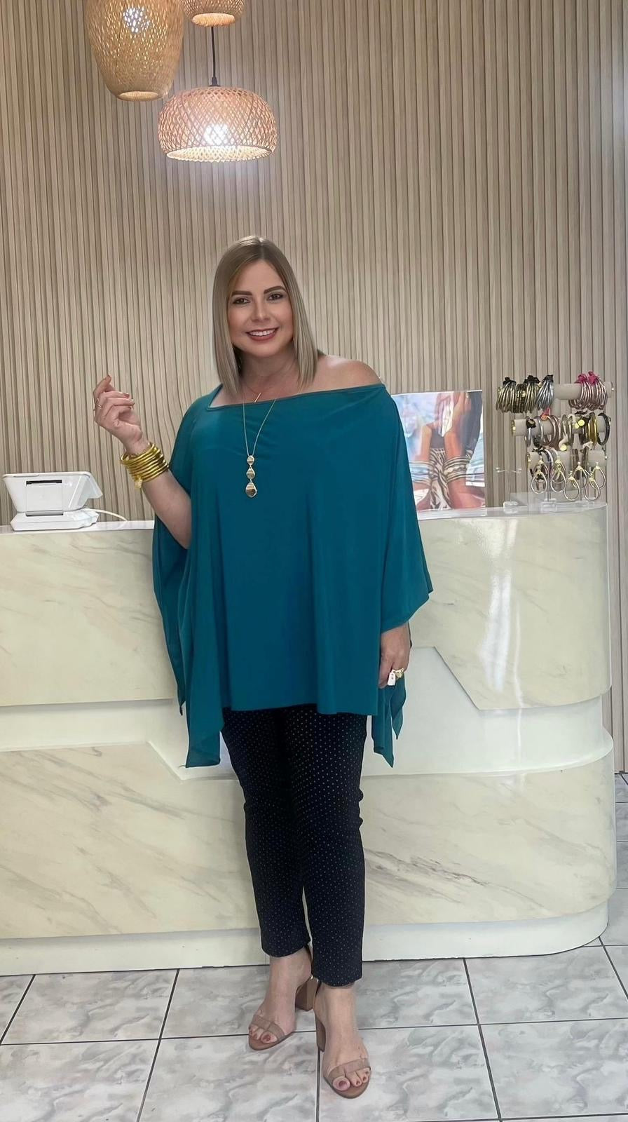 Tunic teal plus