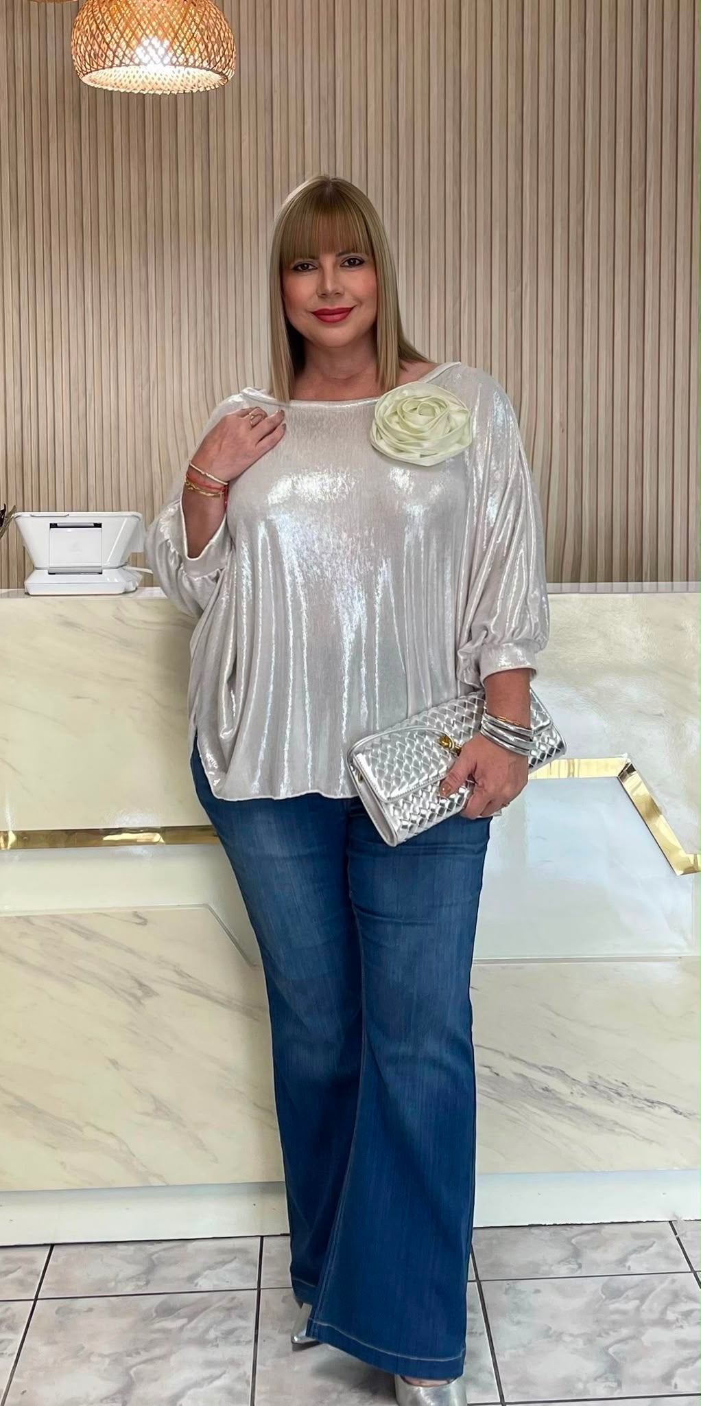 Plus top by Claudia orozco