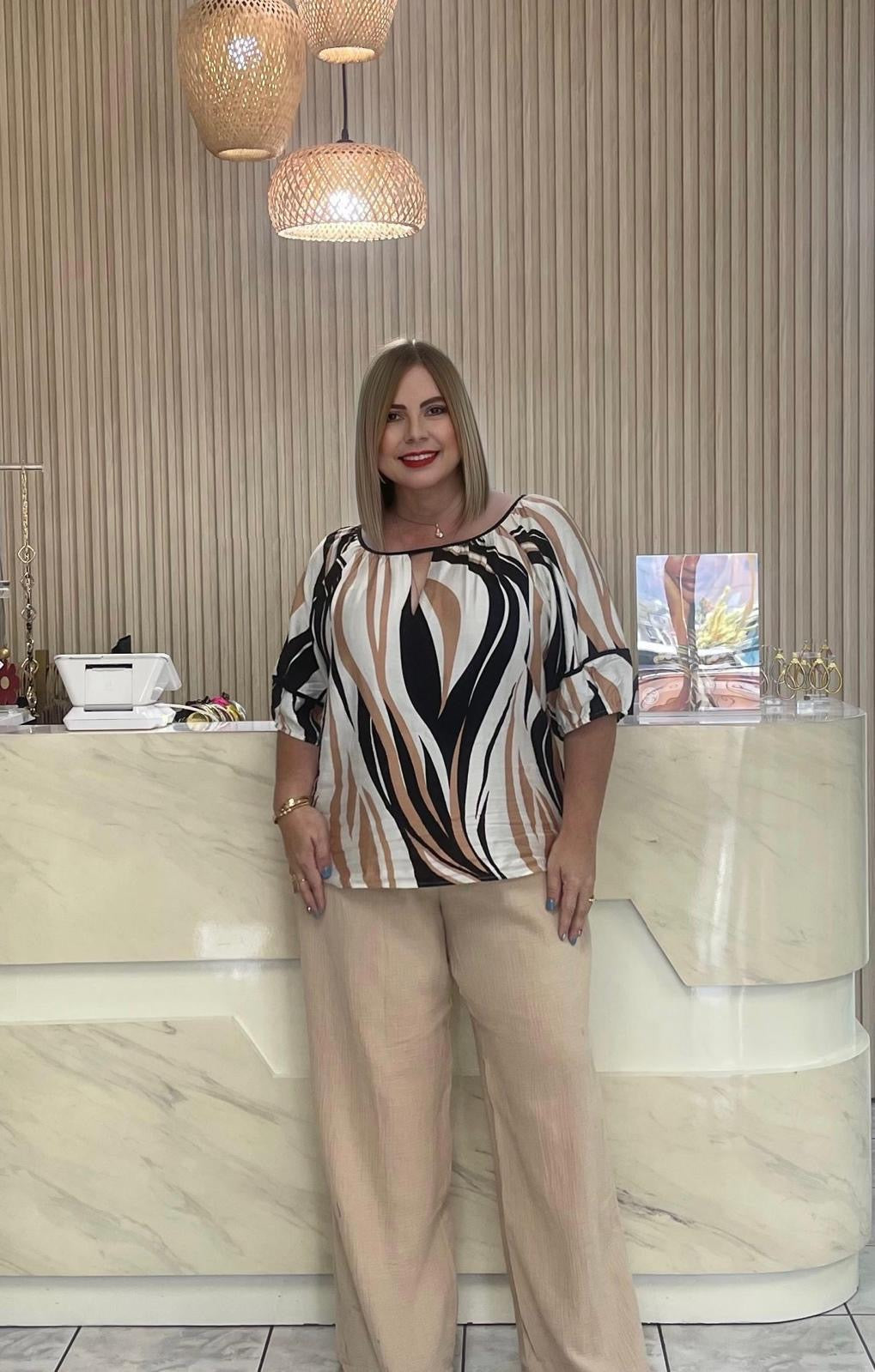 Plus top brawn and blanck