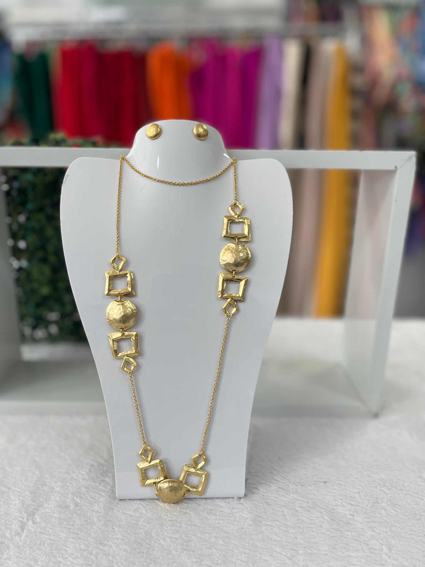 Plus Gold Necklace