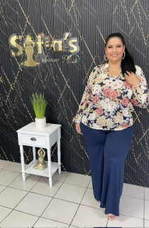 Plus flower top