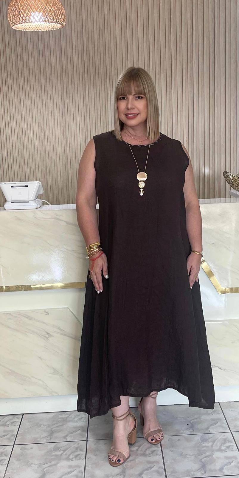 Plus maxi dress by Italy