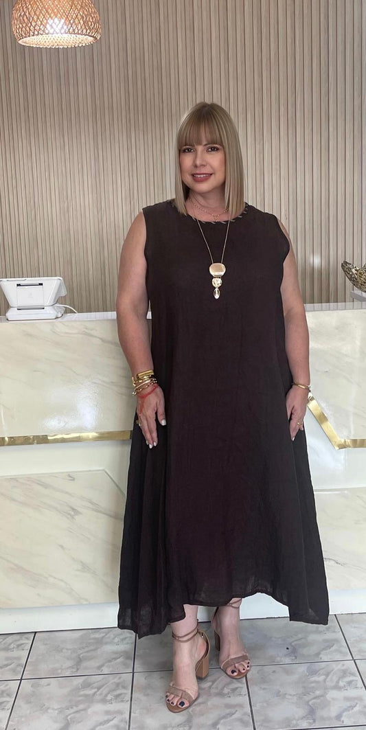 Plus maxi dress by Italy