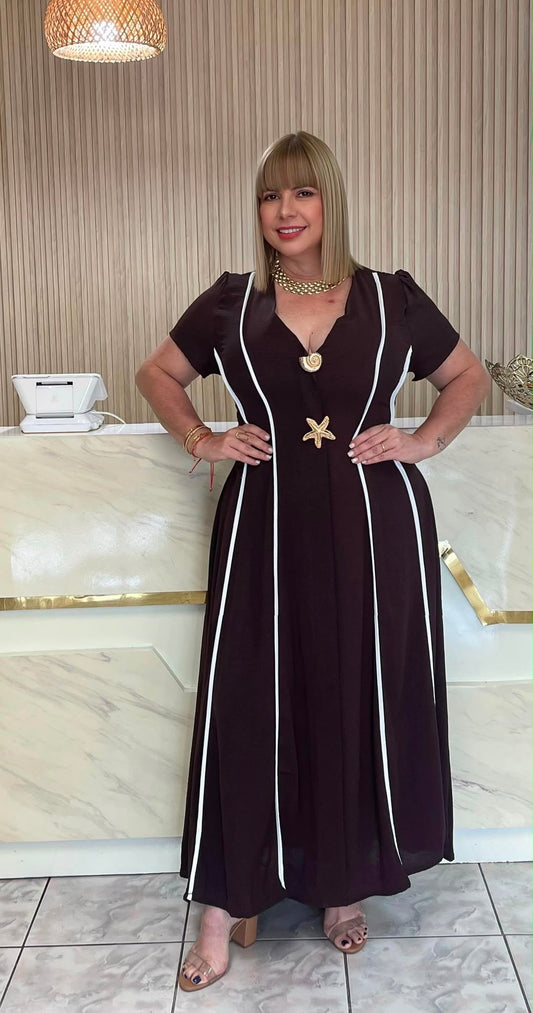 Plus maxi dress