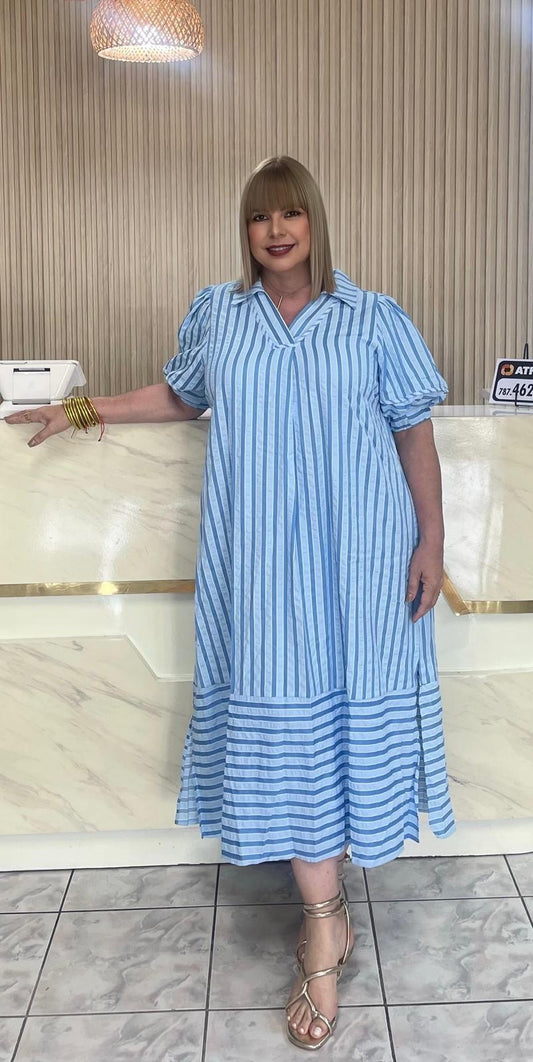 Plus maxi dress