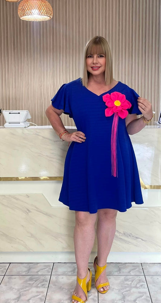 Plus shorts dress by sonia