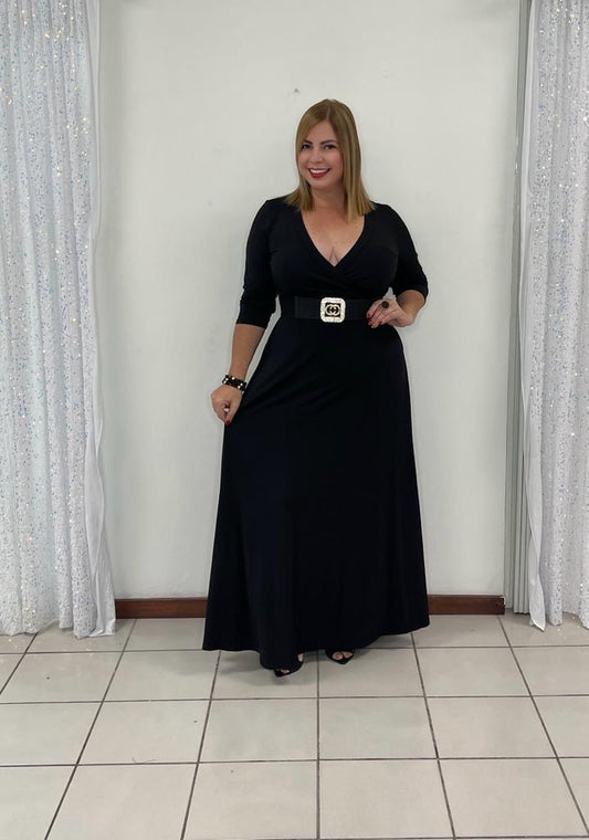 Plus Black Maxi dress