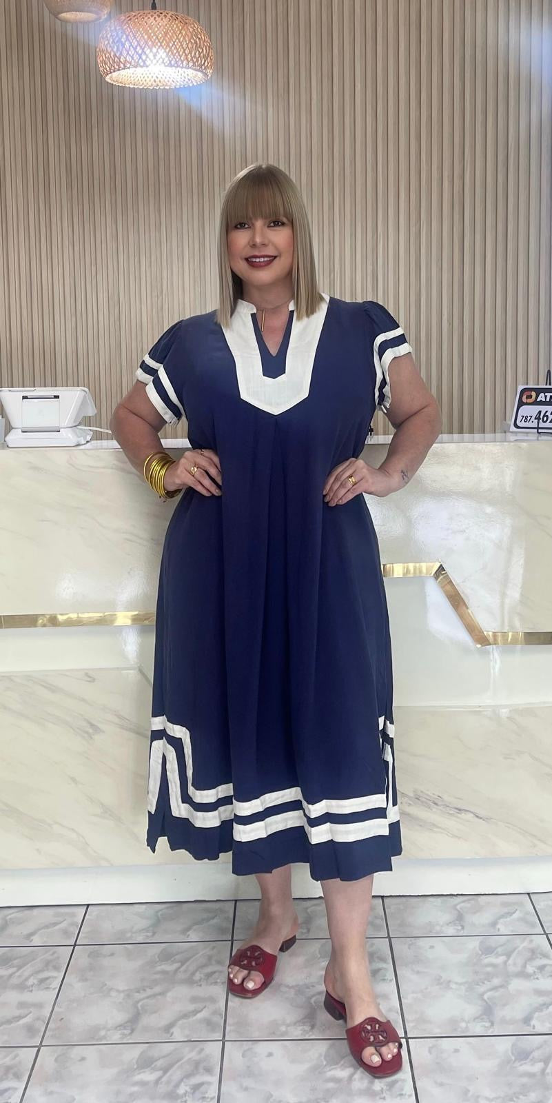 Plus maxi dress