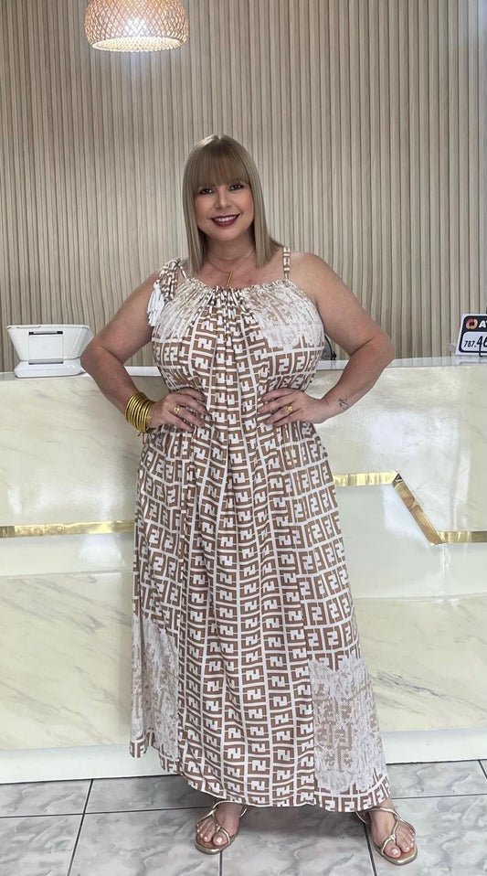 Plus maxi dress