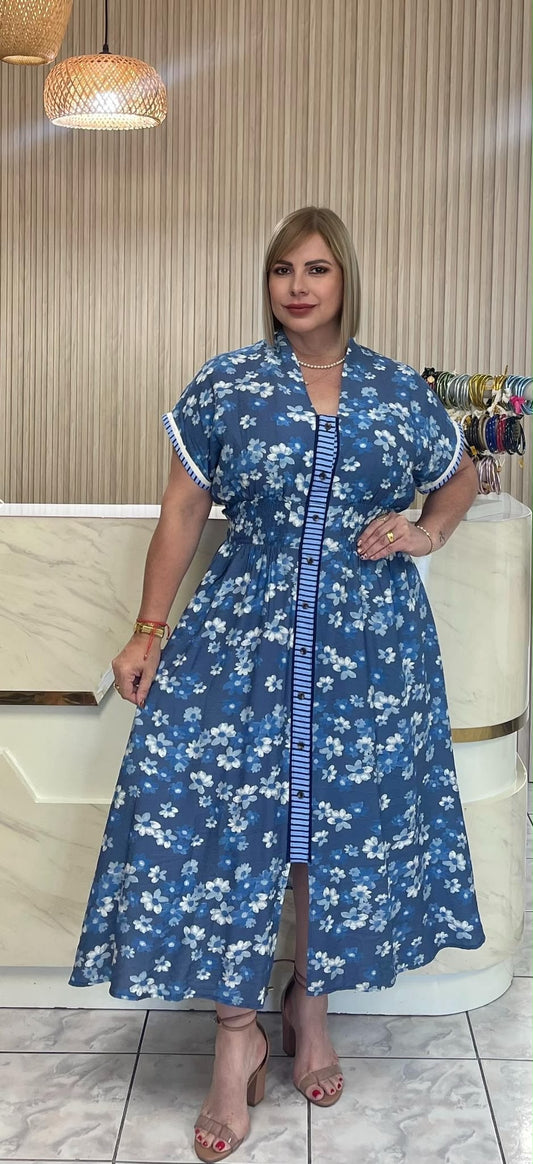 Plus maxi dress