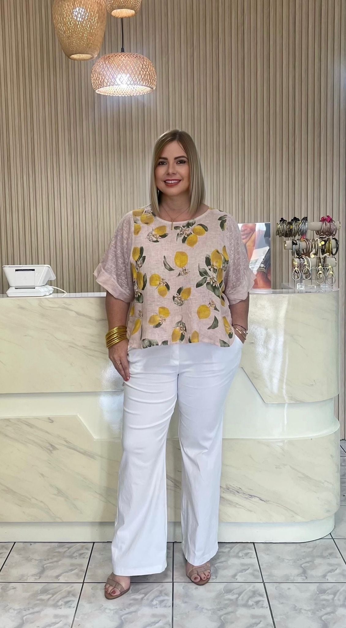 Pink top Italy