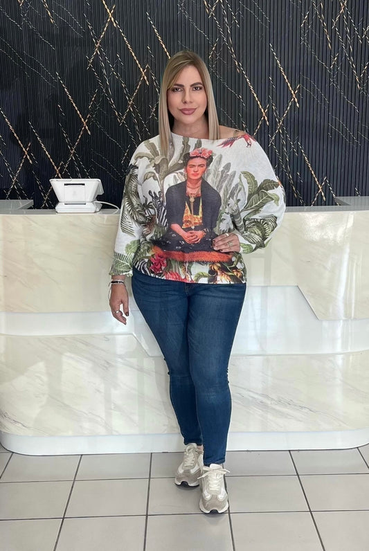 Fridas whit sleeves top