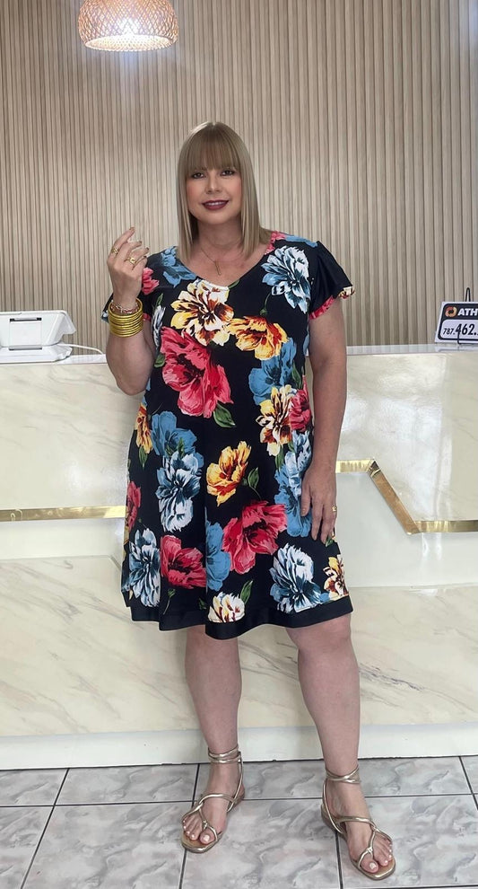 Plus maxi dress