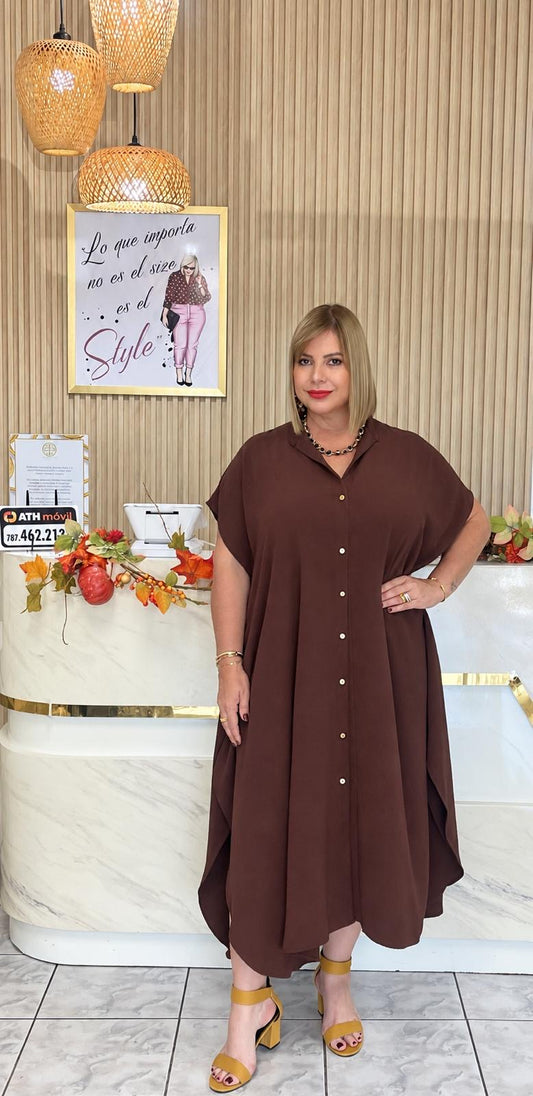 Plus maxi dress