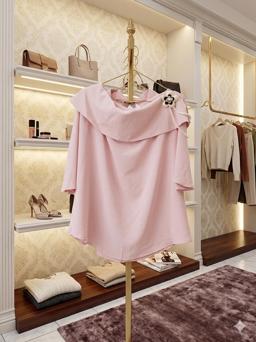 Plus Top pink