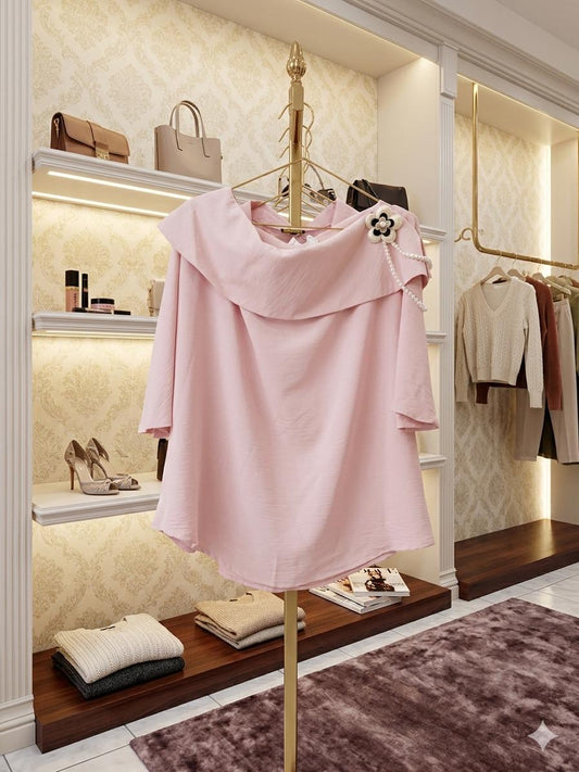 Plus Top pink