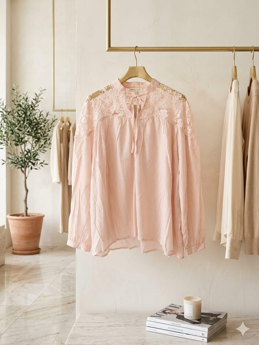 Plus top pink