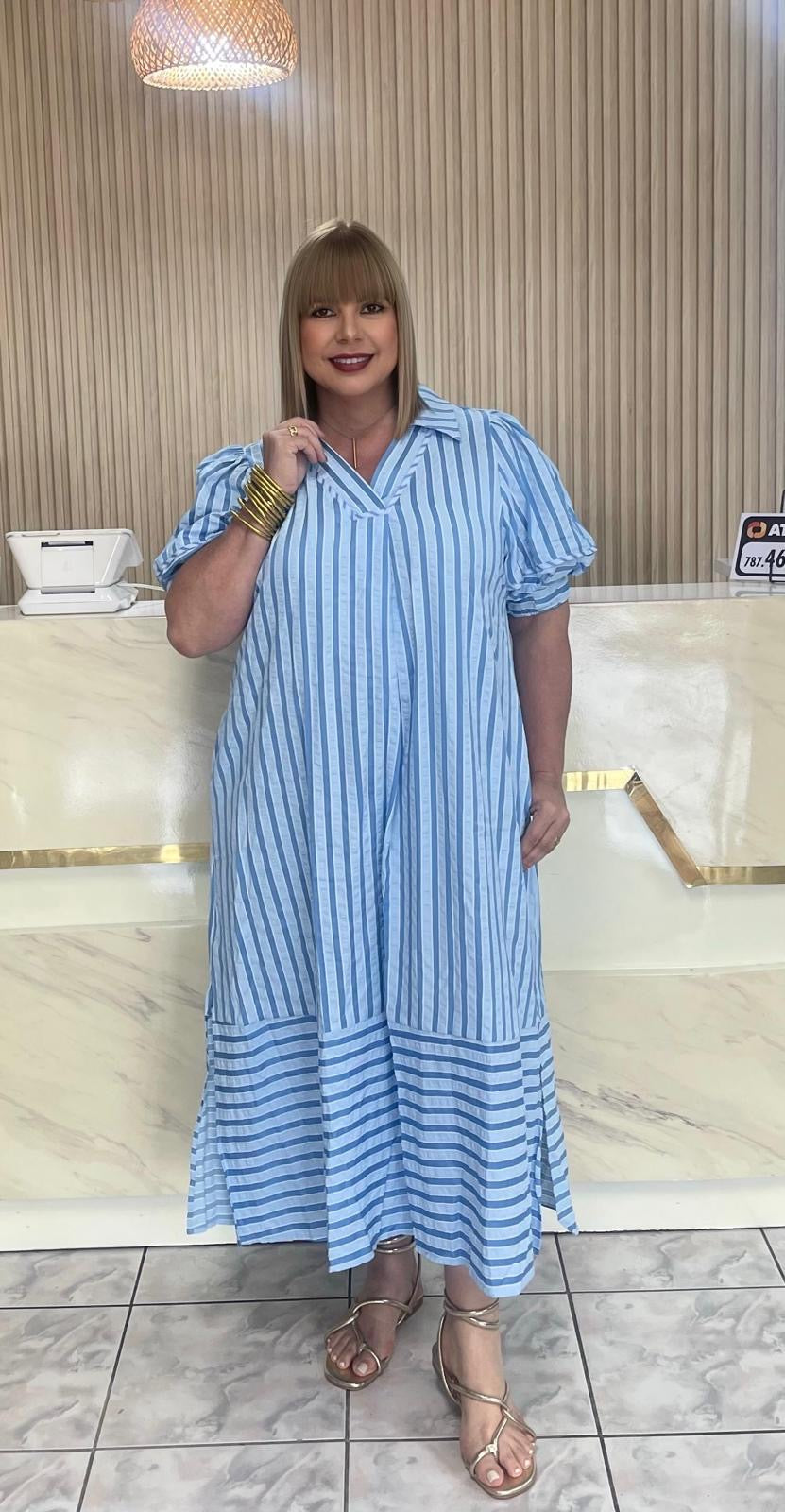 Plus maxi dress