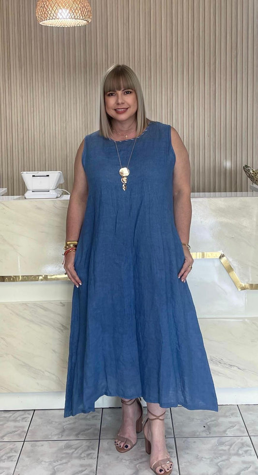 Plus maxi dress Italy