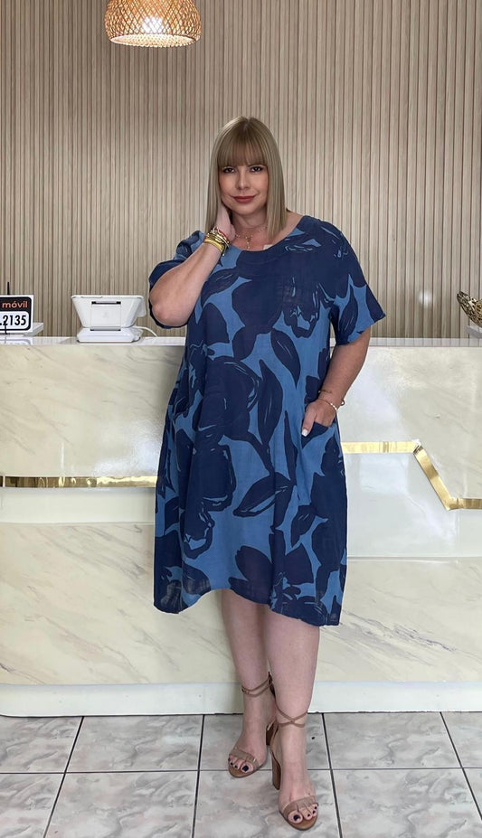 Plus maxi shorts dress by Italy
